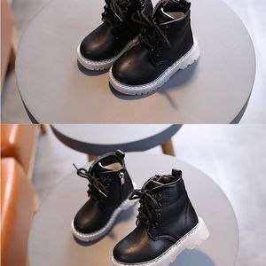 Combat black boots